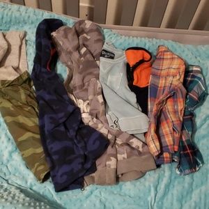 2T jackets, sweaters and button up's